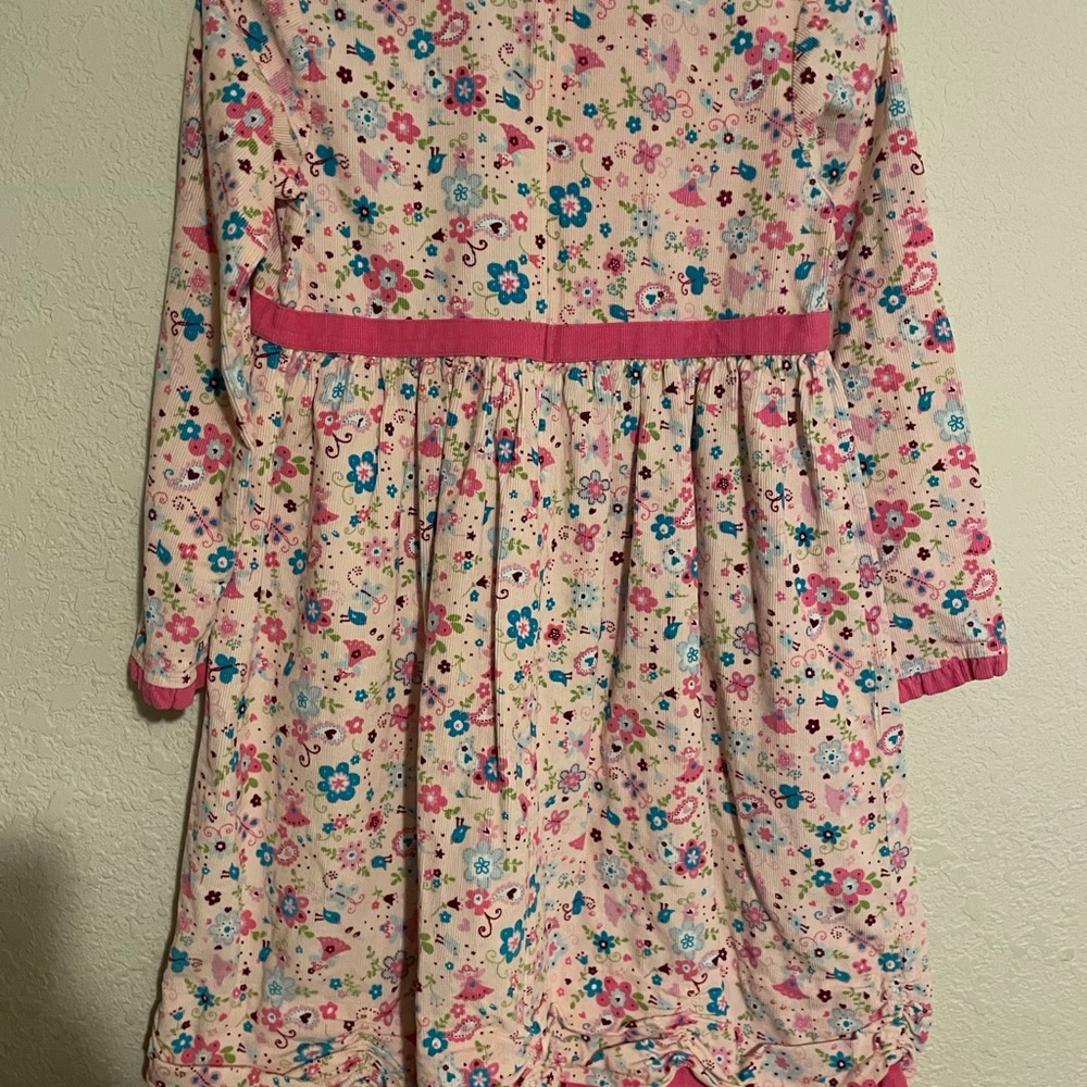 NEW Hanna Andersson Corduroy Paisley Dress - Picture 8 of 8